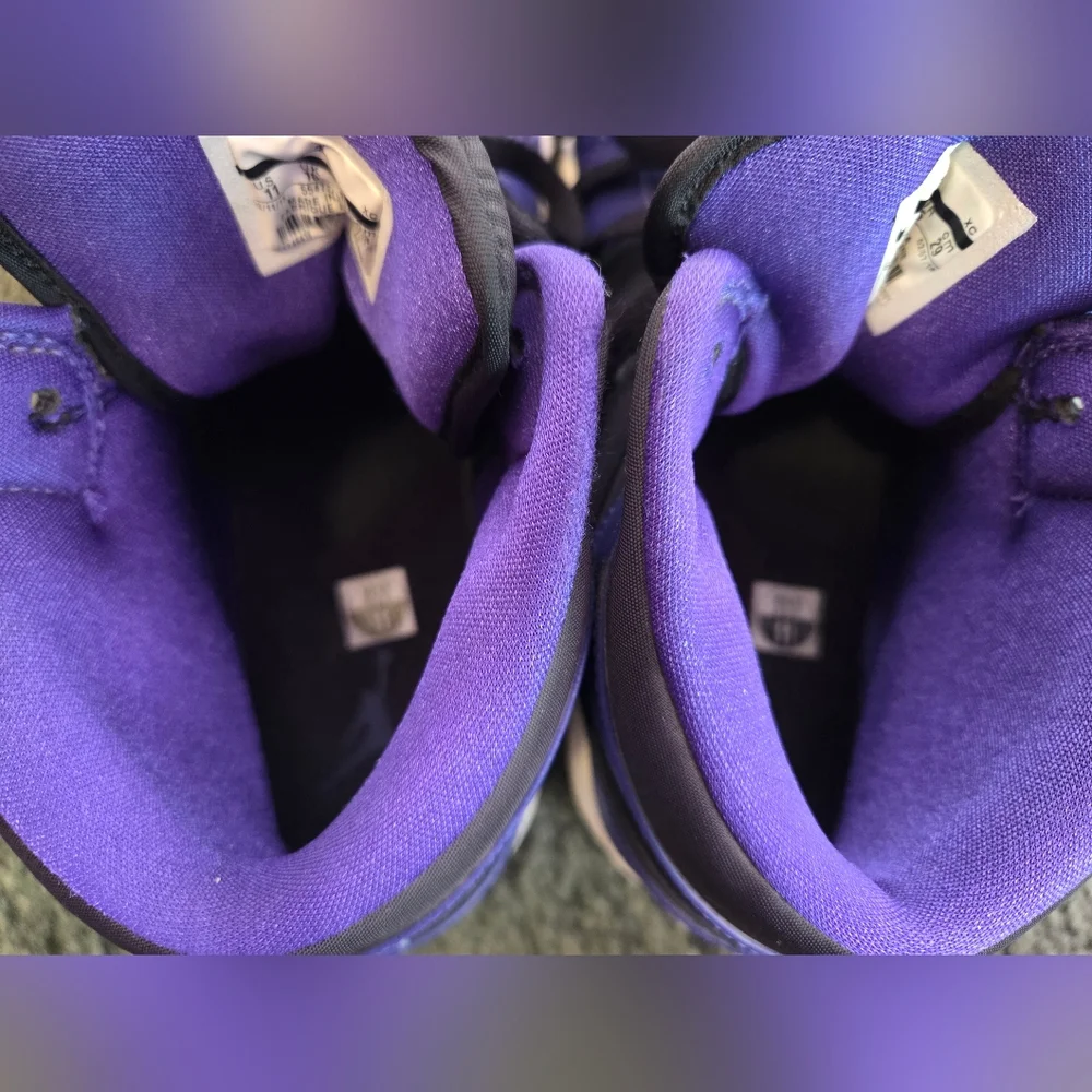 Air Jordan 1 - Retro Mid - Dark Concord - 2013 - Gently Pre- Loved - Picture 7 of 11